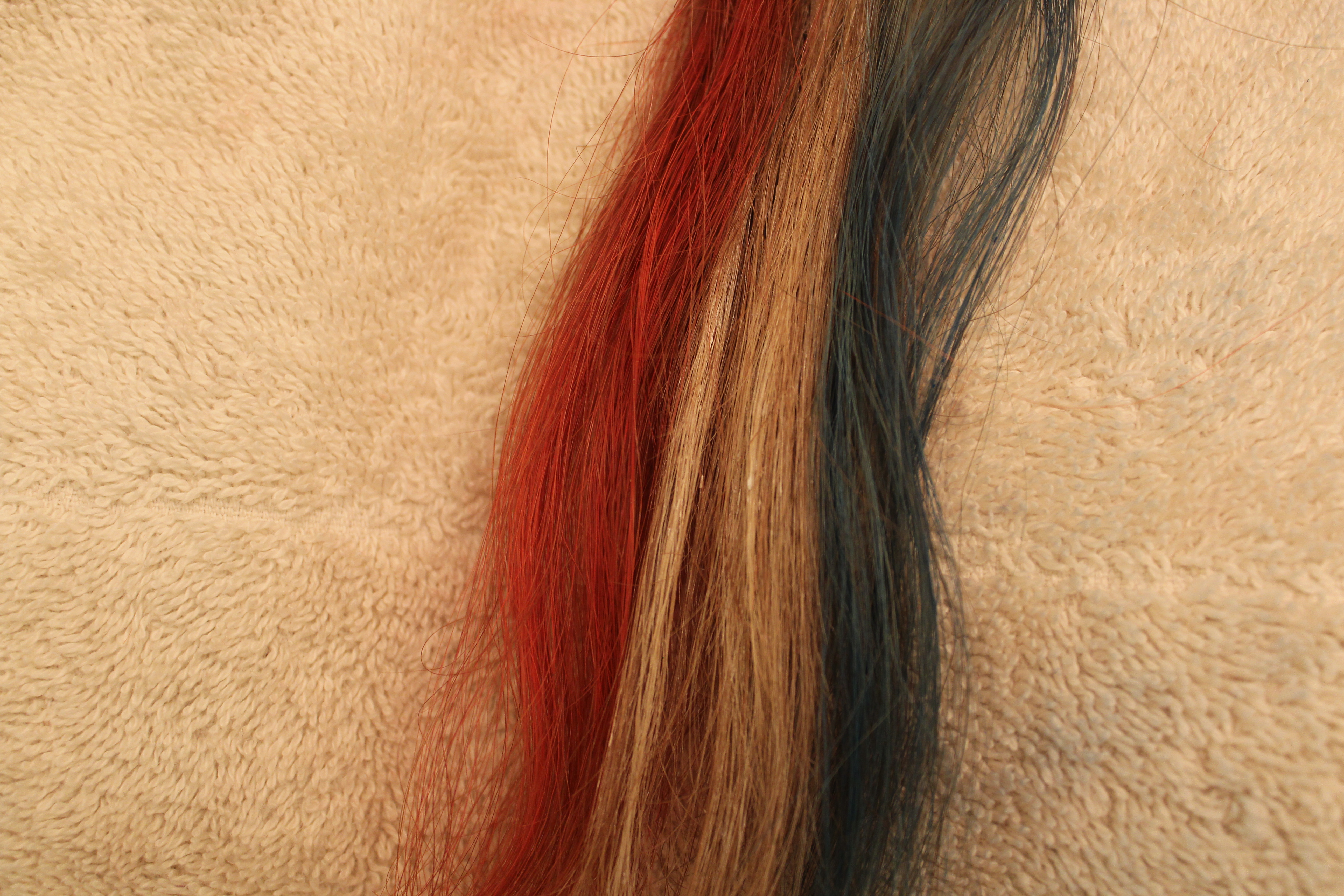 Patriotic Hair Chalk For Memorial Day