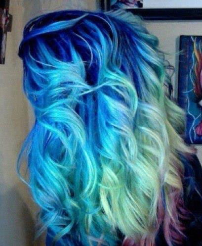 Temporary Hair Color With Hair Chalk